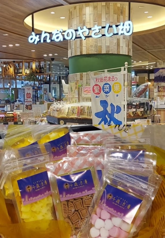 秋田駅での取り扱いお知らせ画像2